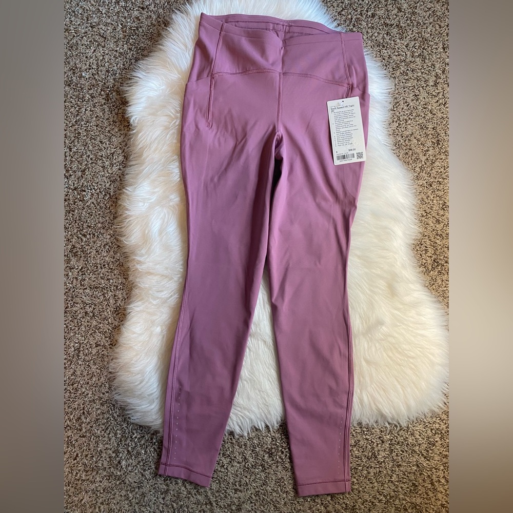 Lululemon Size 8 Swift Speed High Rise Tight 28” VLVD New
